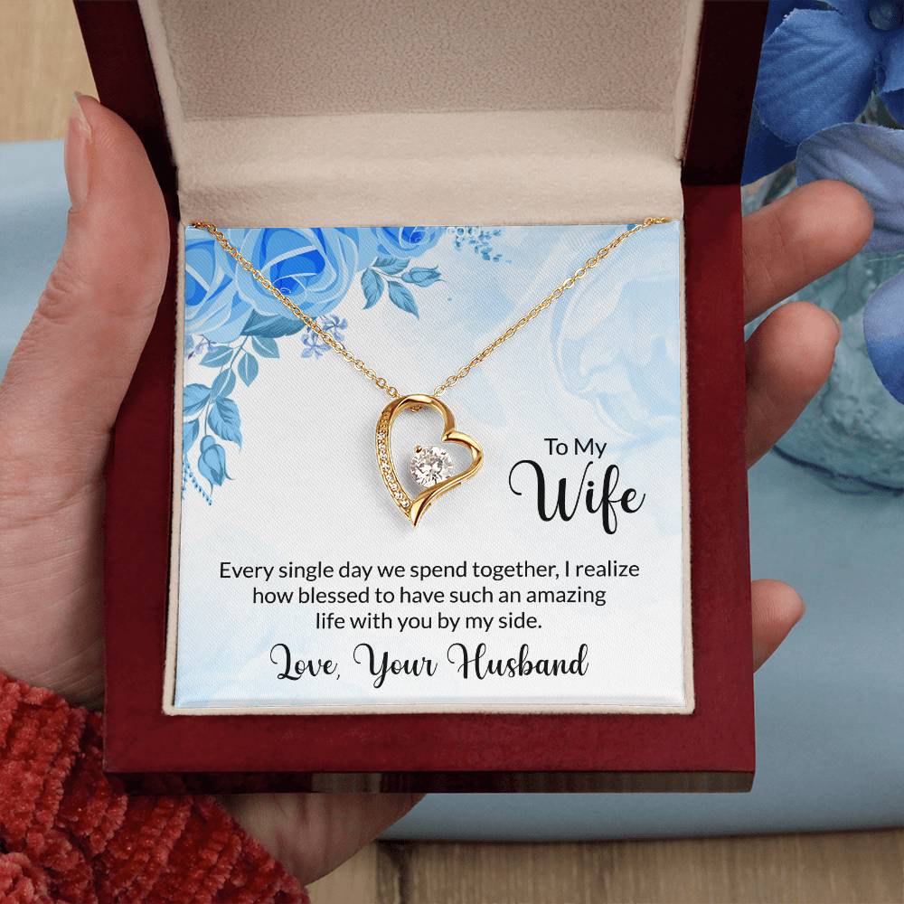 To My Wife Forever || Love Necklace