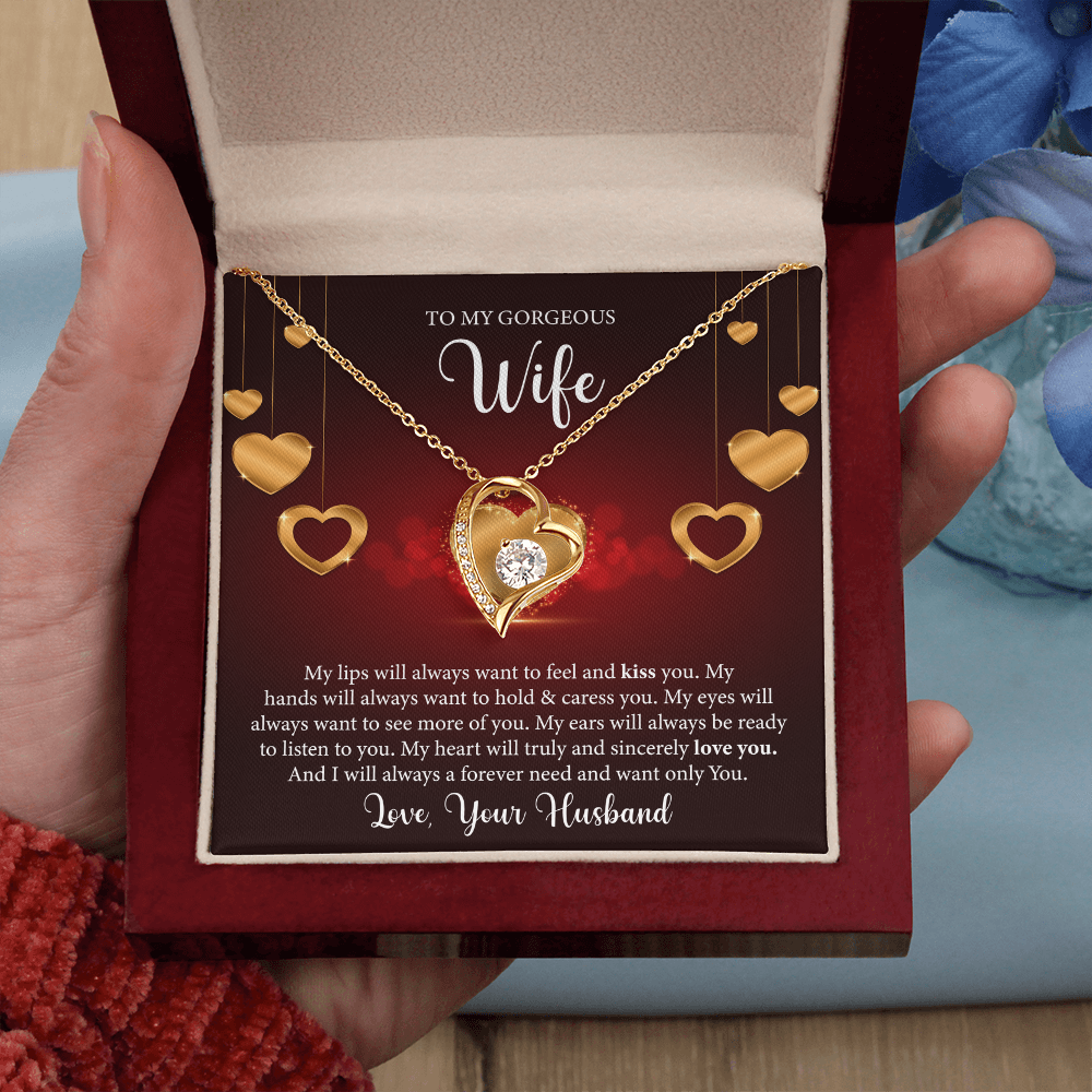 To My Wife, Forever Love Necklace