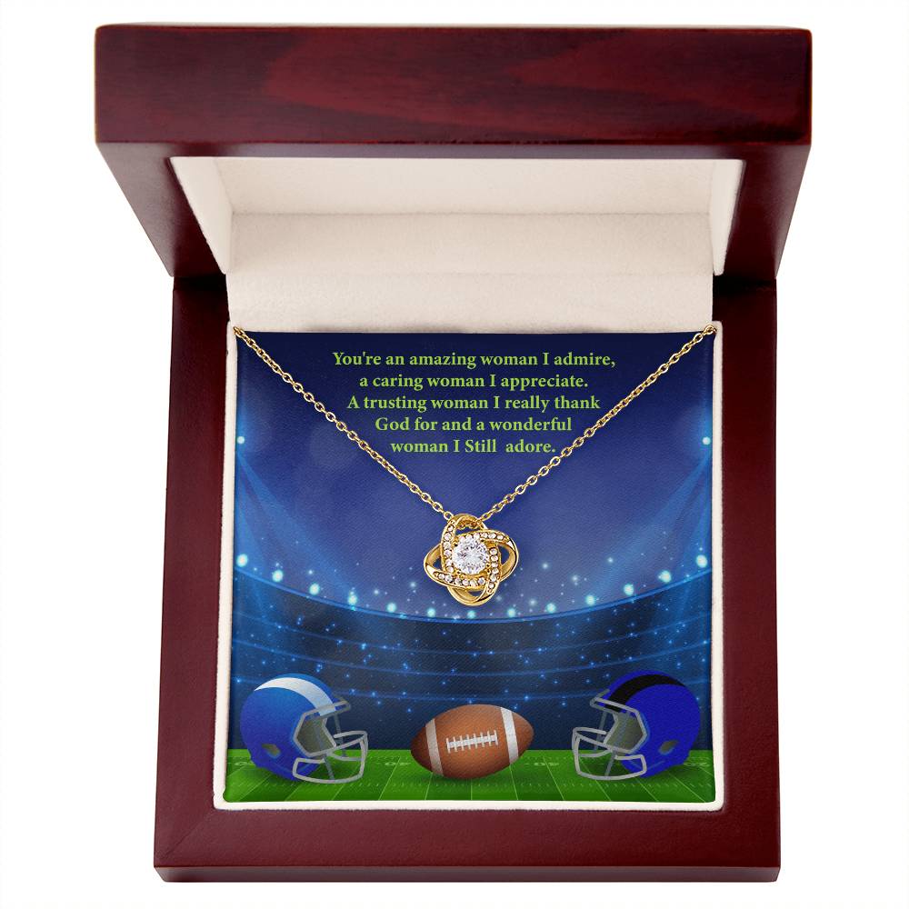 NFL Champions, Love Knot Necklace