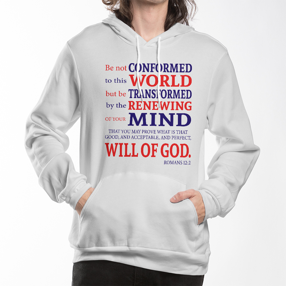 Bella + Canvas 3719 Unisex Pullover Hoodie Front Print