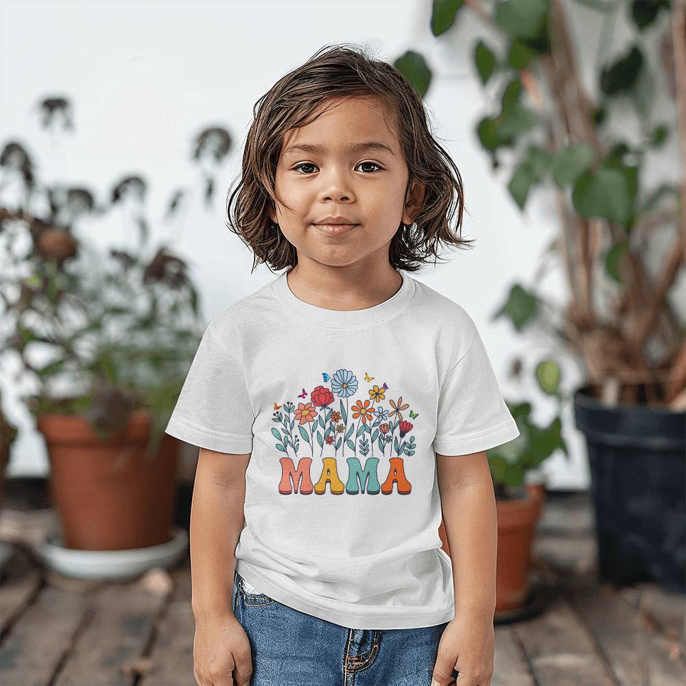 Bella + Canvas 3001T Toddler Jersey Tee Front Print