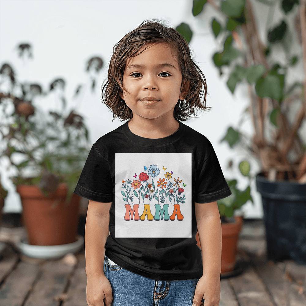 Bella + Canvas 3001T Toddler Jersey Tee Front Print