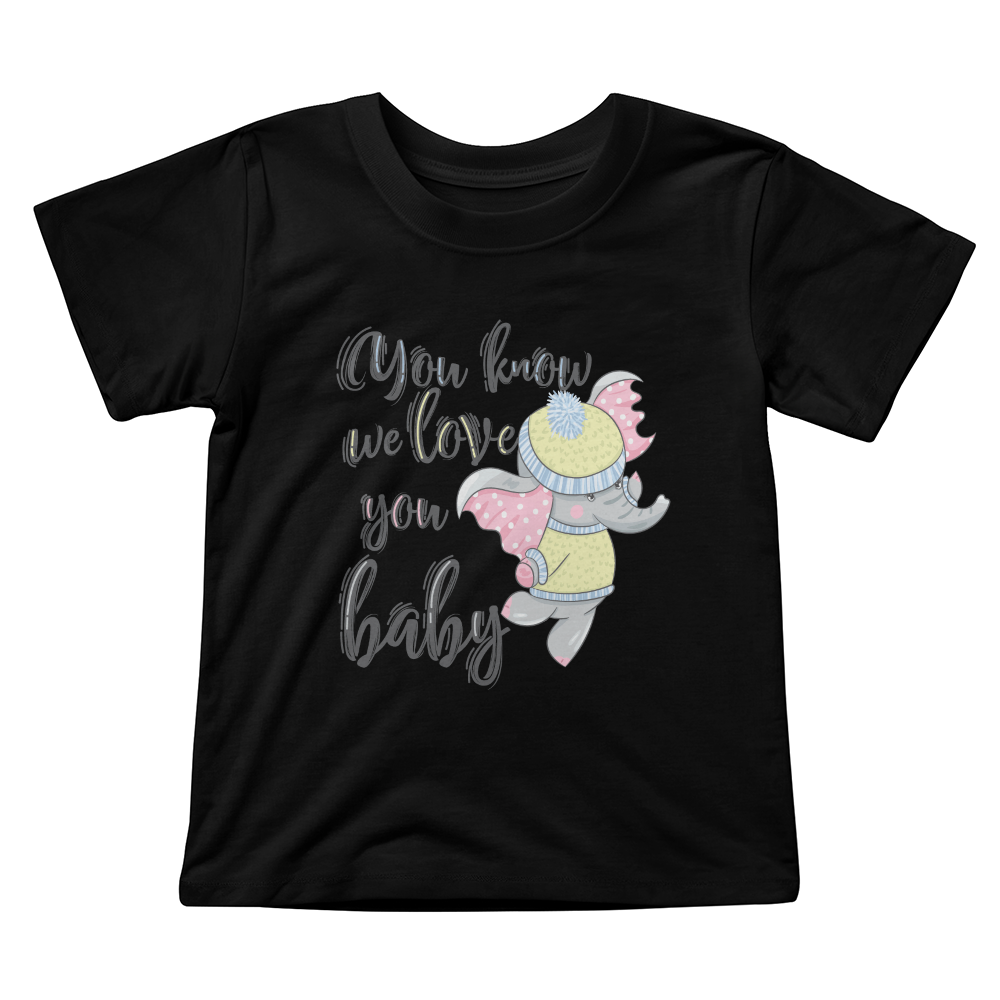 Bella + Canvas 3001T Toddler Jersey Tee Front Print