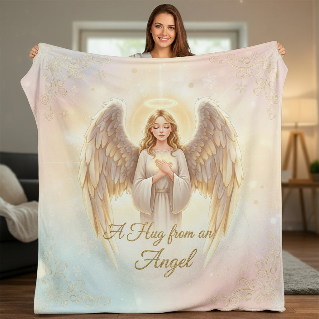 Our Lovely Sherpa Fleece Blanket For Grandmother, Mom or Daughter