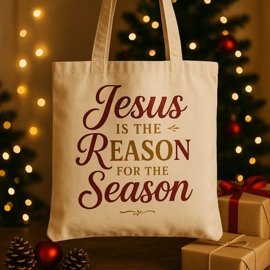 Our Holiday Message Tote Bag