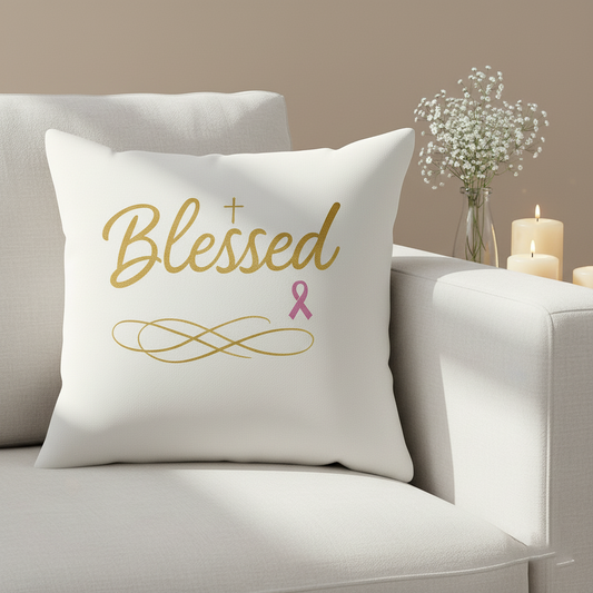 One of our Decorative Home Pillows  " Blessed "
