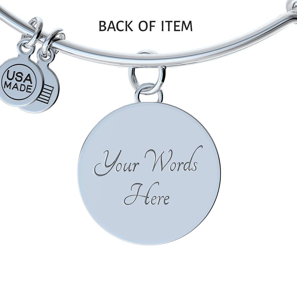 Personalized Bangle (Silver)