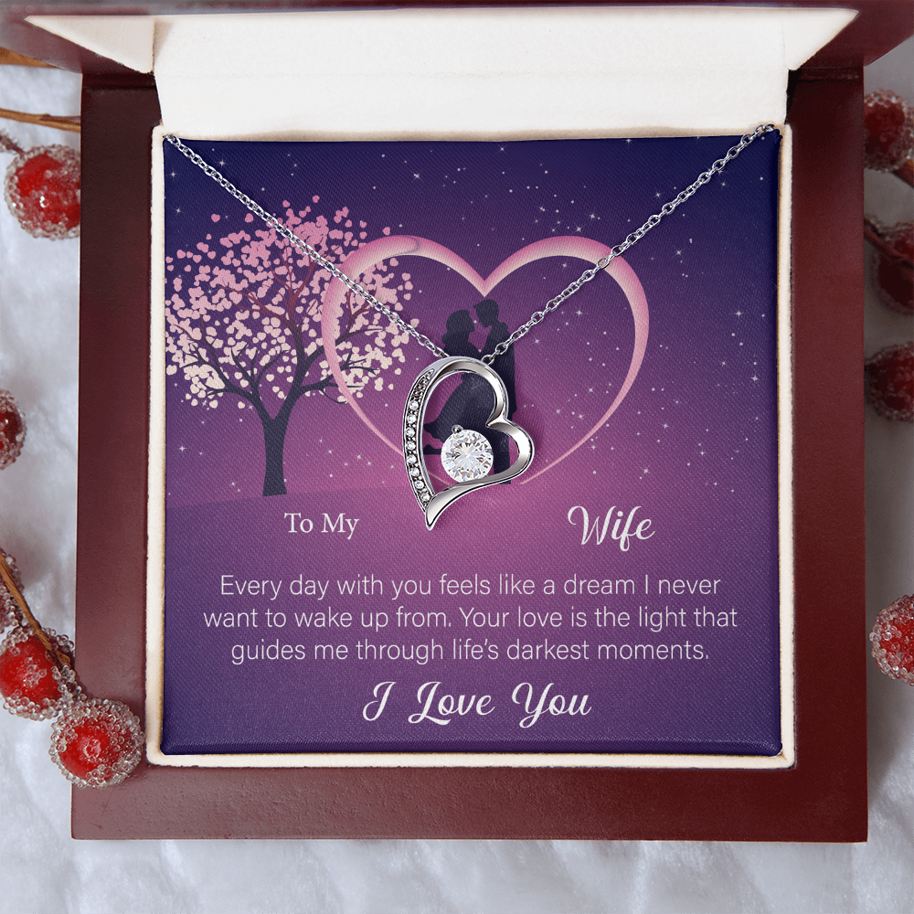To My Wife, Forever Love Necklace
