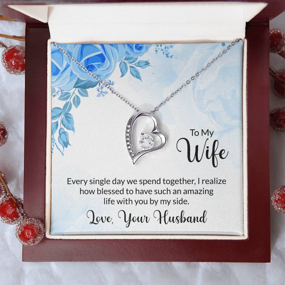 To My Wife Forever ||  Love Necklace