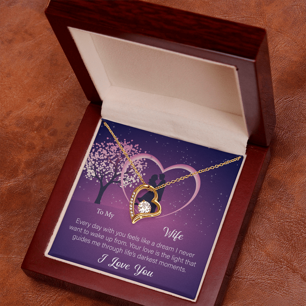 To My Wife, Forever Love Necklace