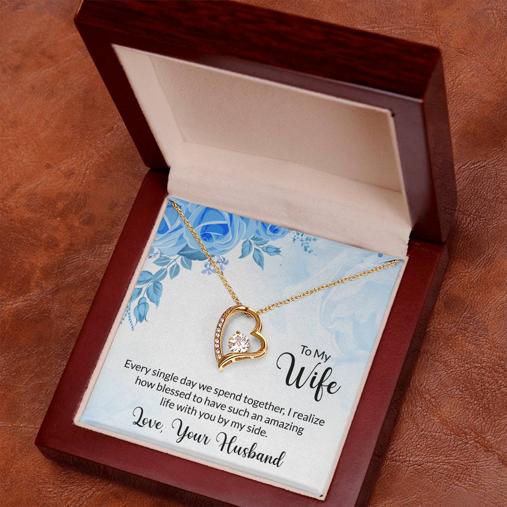 To My Wife Forever ||  Love Necklace