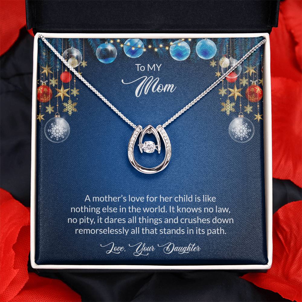 Lucky In Love Necklace With  Message Cards