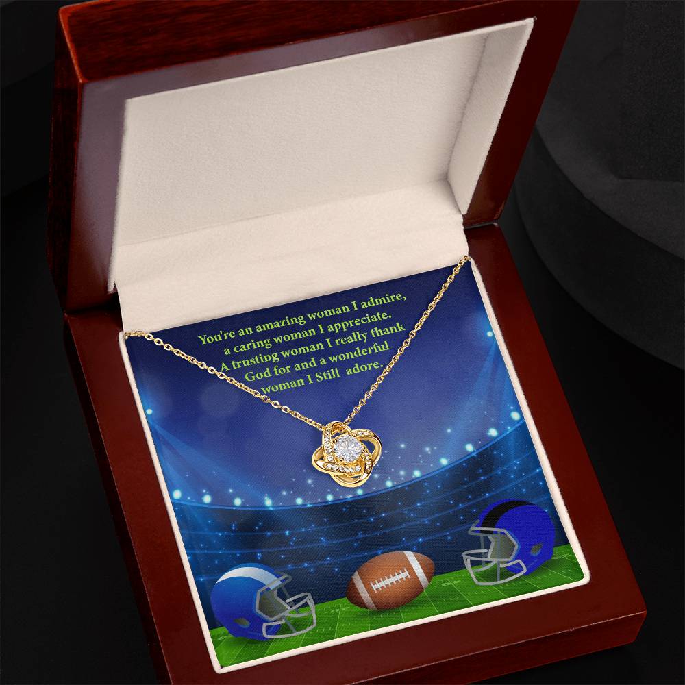 NFL Champions, Love Knot Necklace