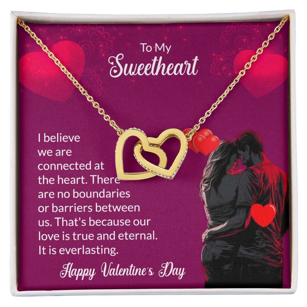 Interlocking Hearts Necklace