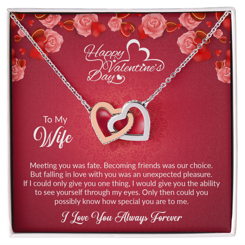 Interlocking Hearts Necklace