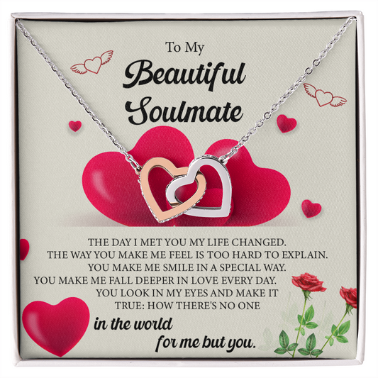 Interlocking Hearts Necklace