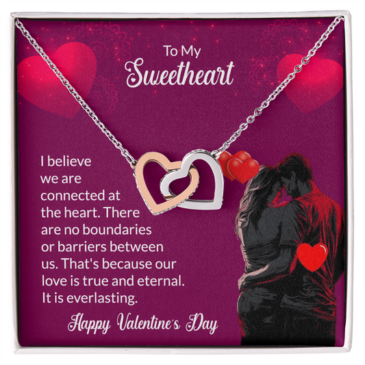 Interlocking Hearts Necklace