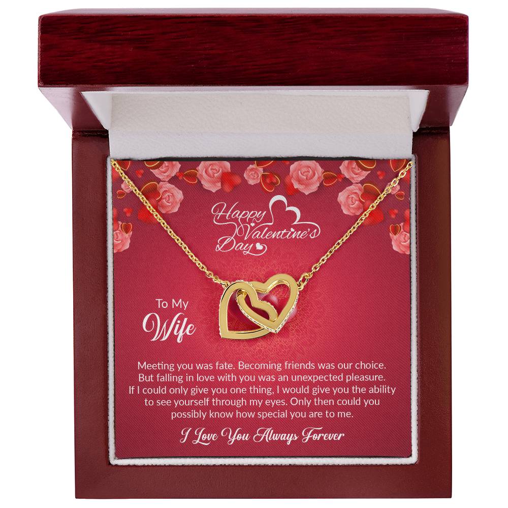 Interlocking Hearts Necklace