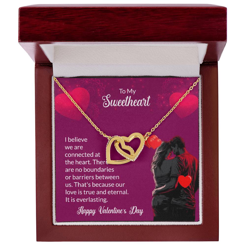 Interlocking Hearts Necklace