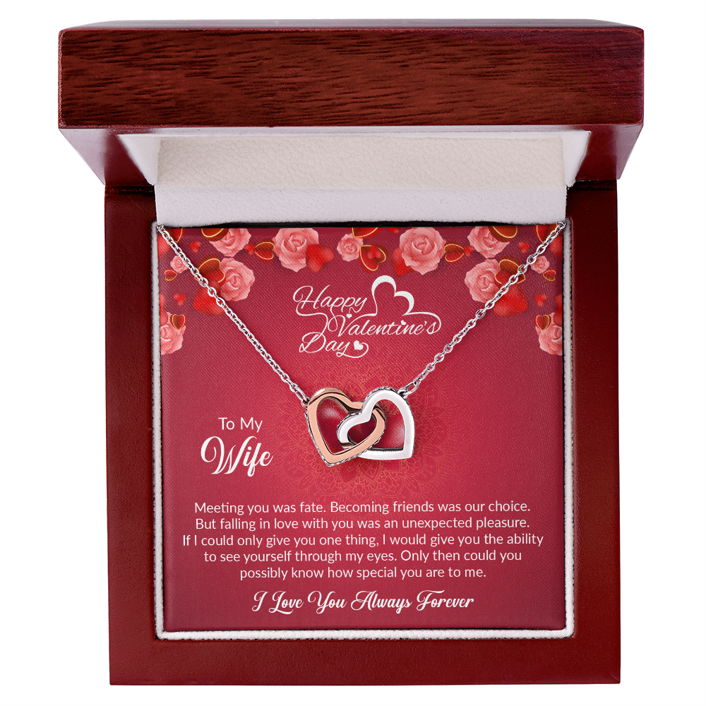 Interlocking Hearts Necklace