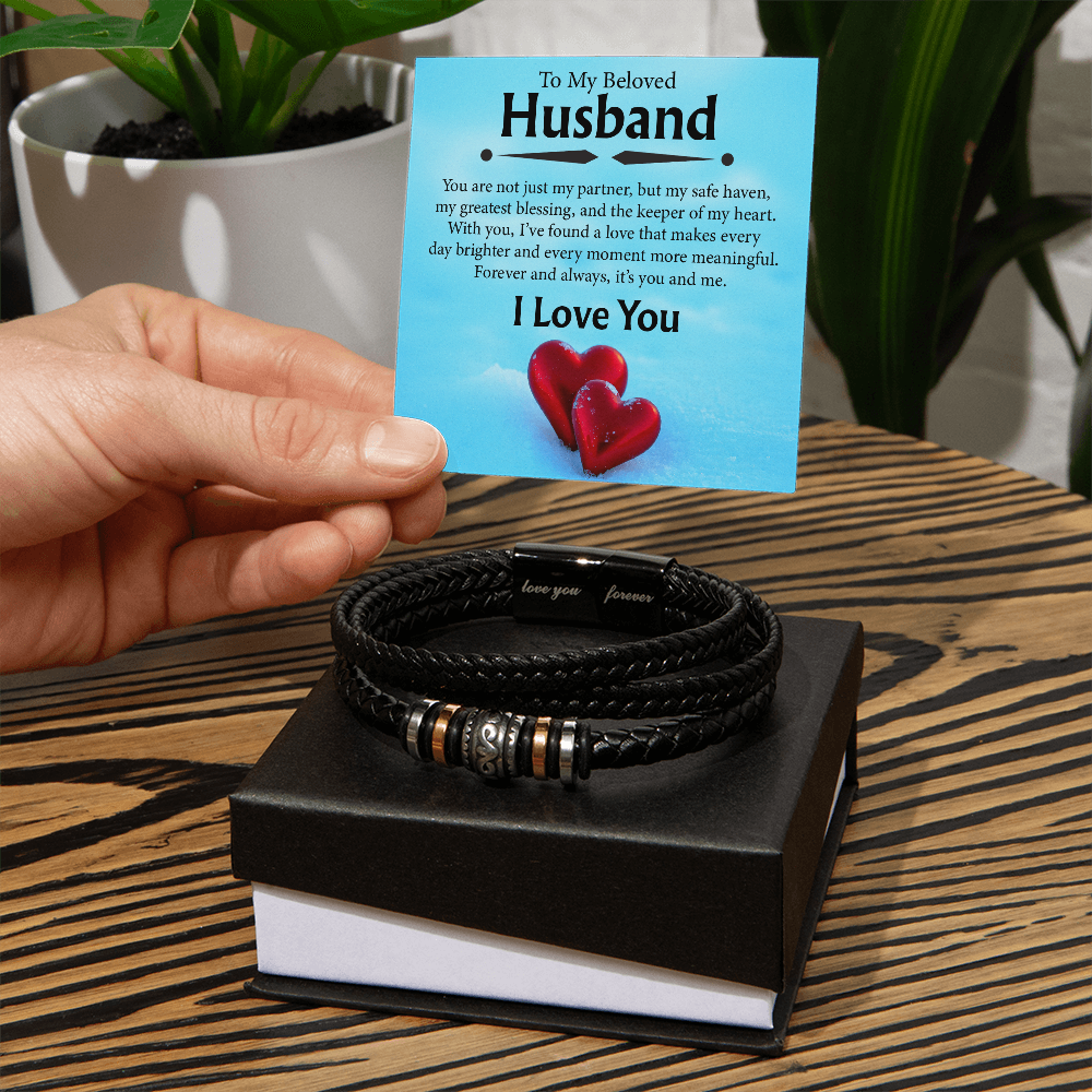 Husband,  Love You Forever Bracelet