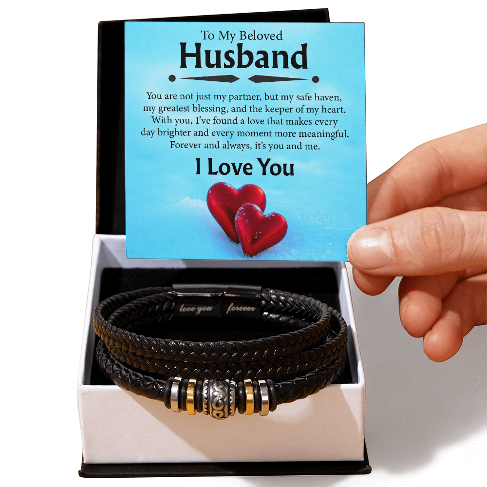 Husband,  Love You Forever Bracelet