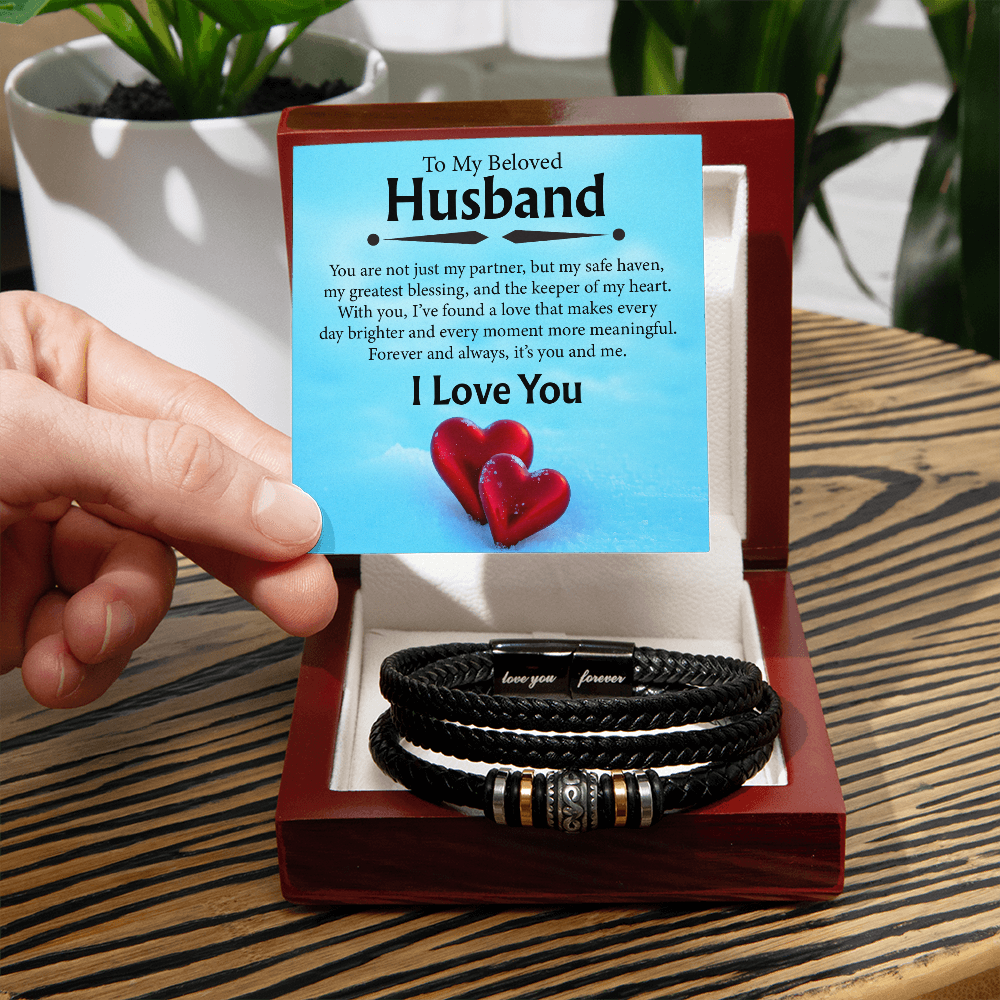 Husband,  Love You Forever Bracelet