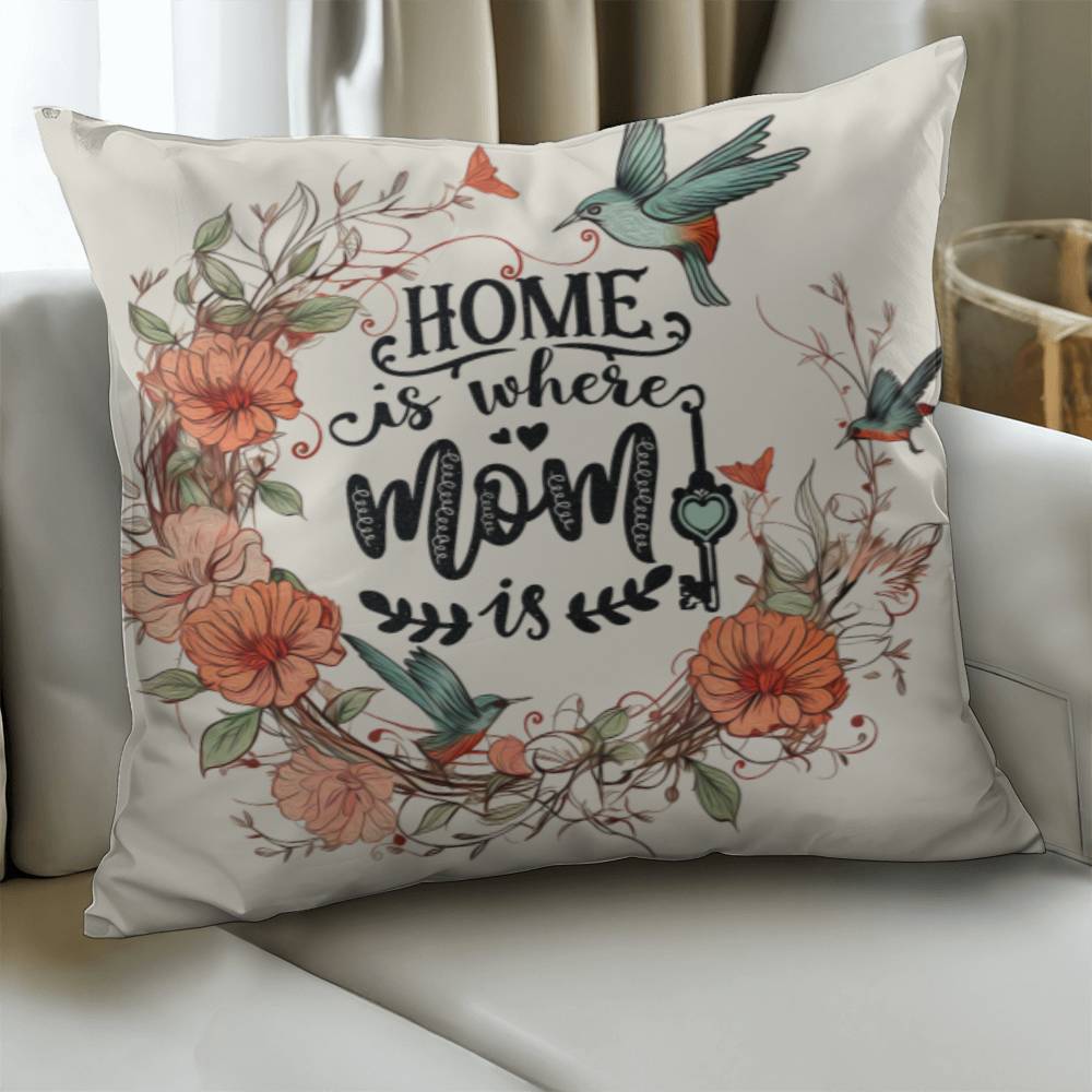 To Mom - Beautiful Home Accent Pillows  -  In Various Sizes