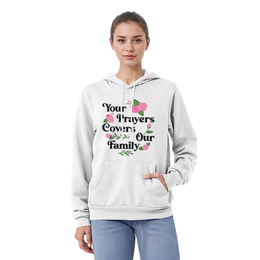 Bella + Canvas 3719 Unisex Pullover Hoodie Front Print