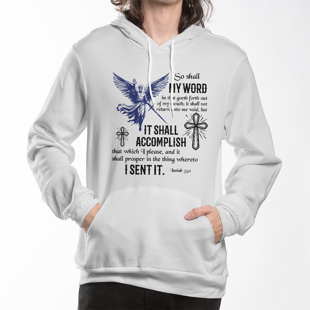Bella + Canvas 3719 Unisex Pullover Hoodie Front Print