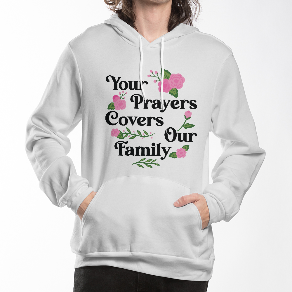Bella + Canvas 3719 Unisex Pullover Hoodie Front Print