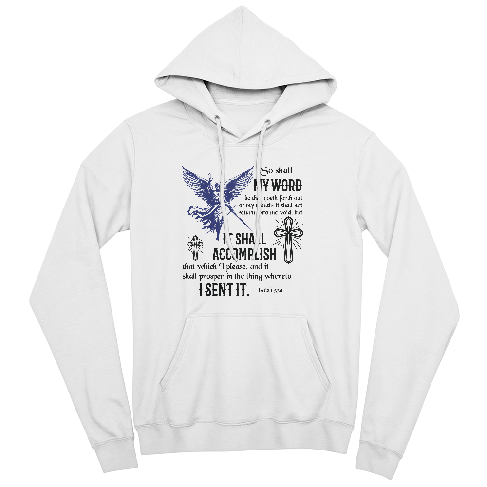 Bella + Canvas 3719 Unisex Pullover Hoodie Front Print