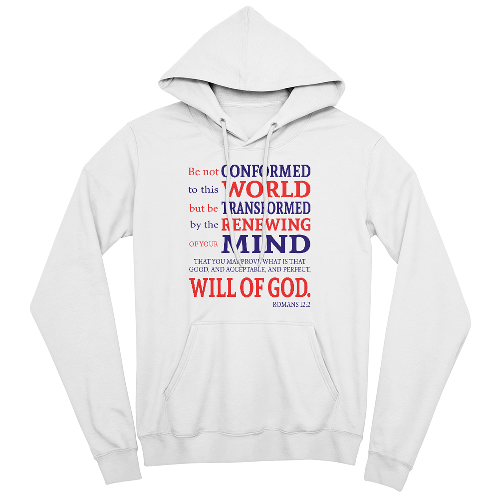 Bella + Canvas 3719 Unisex Pullover Hoodie Front Print