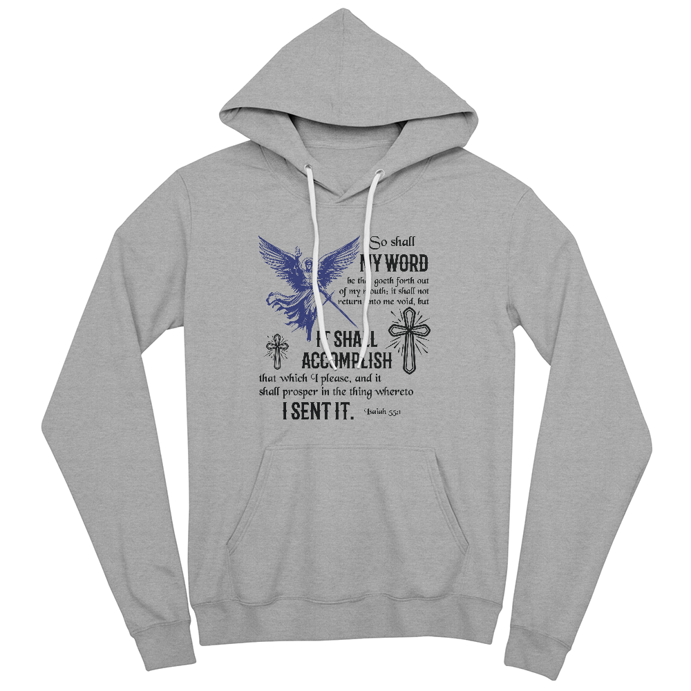 Bella + Canvas 3719 Unisex Pullover Hoodie Front Print