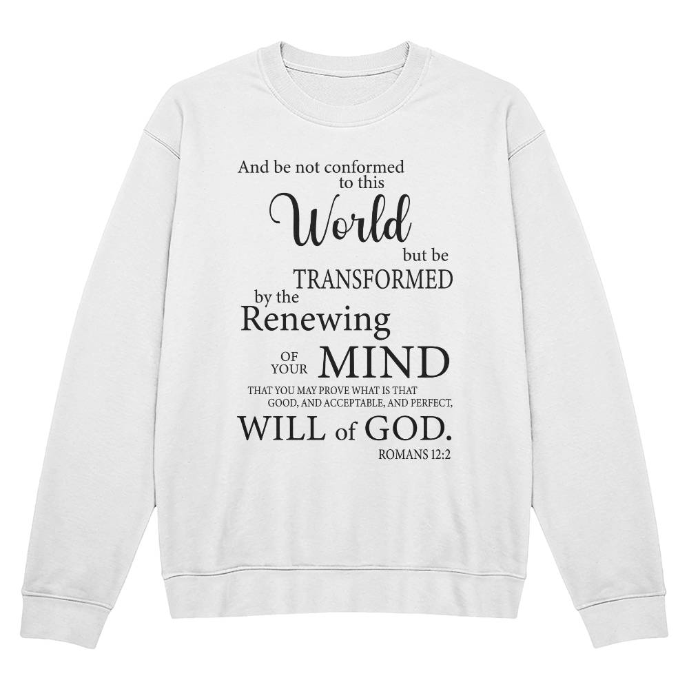 Bella + Canvas 3945 Unisex Crewneck Sweatshirt Front Print
