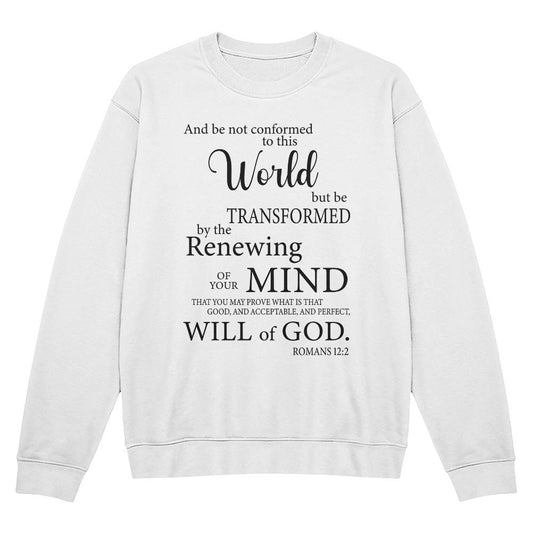 Bella + Canvas 3945 Unisex Crewneck Sweatshirt Front Print