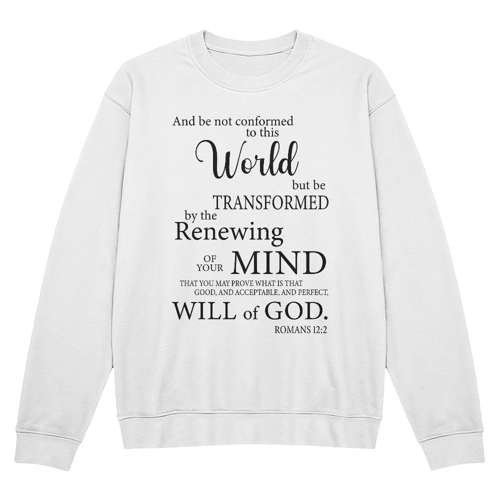 Bella + Canvas 3945 Unisex Crewneck Sweatshirt Front Print