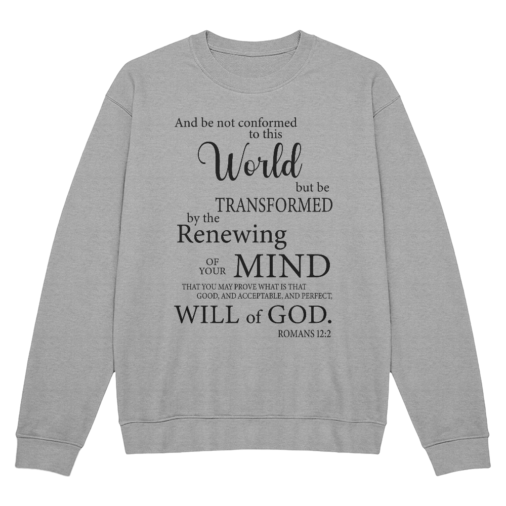 Bella + Canvas 3945 Unisex Crewneck Sweatshirt Front Print