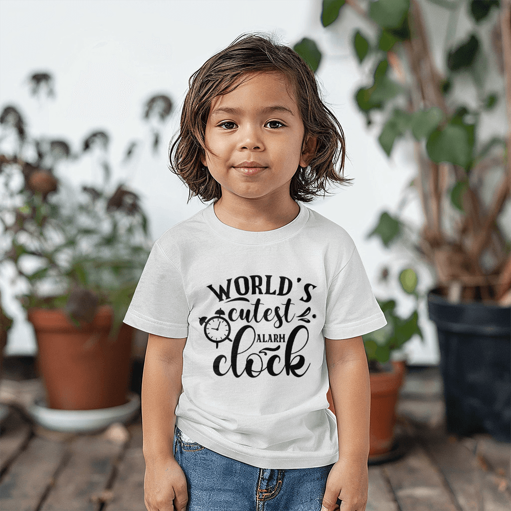 Bella + Canvas 3001T Toddler Jersey Tee Front Print