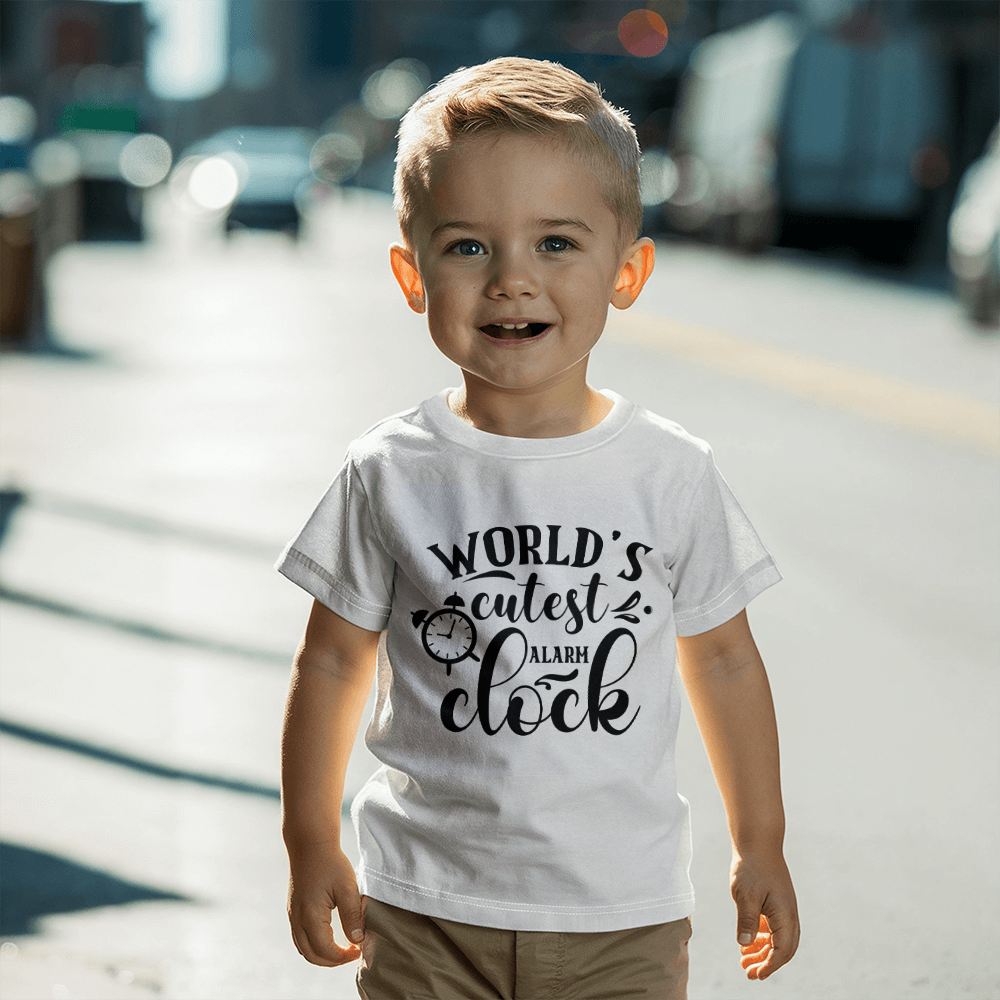 Bella + Canvas 3001T Toddler Jersey Tee Front Print