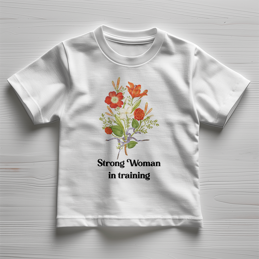 Bella + Canvas 3001T Toddler Jersey Tee Front Print