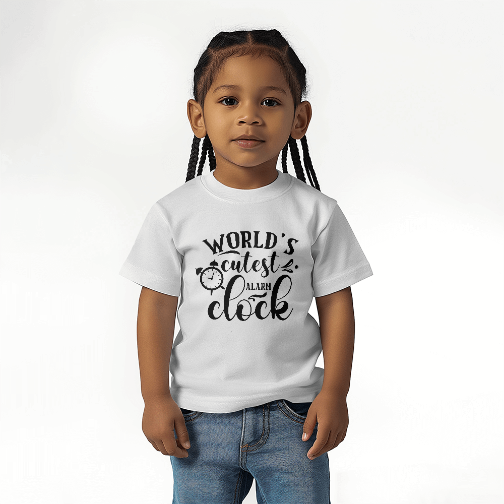 Bella + Canvas 3001T Toddler Jersey Tee Front Print