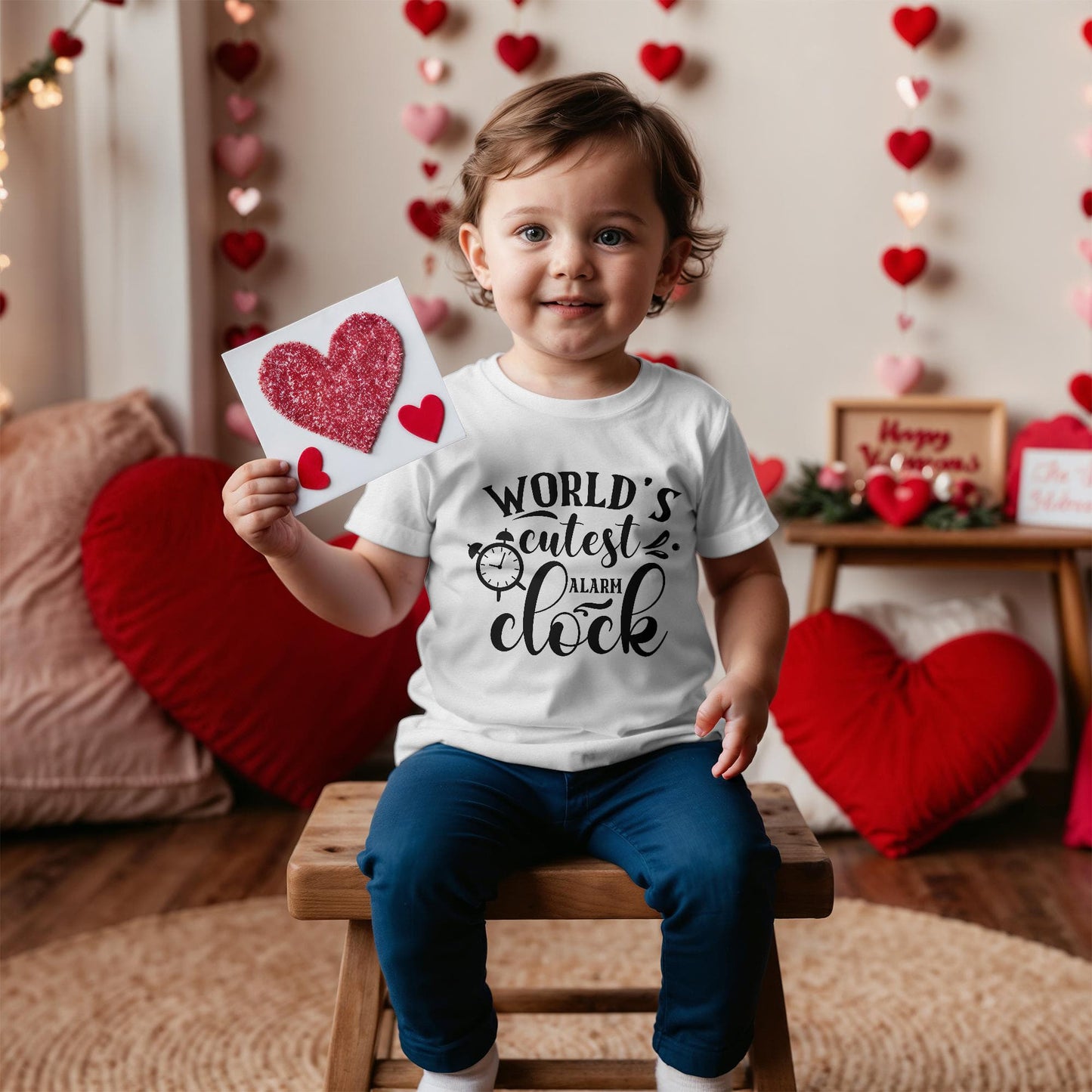 Bella + Canvas 3001T Toddler Jersey Tee Front Print