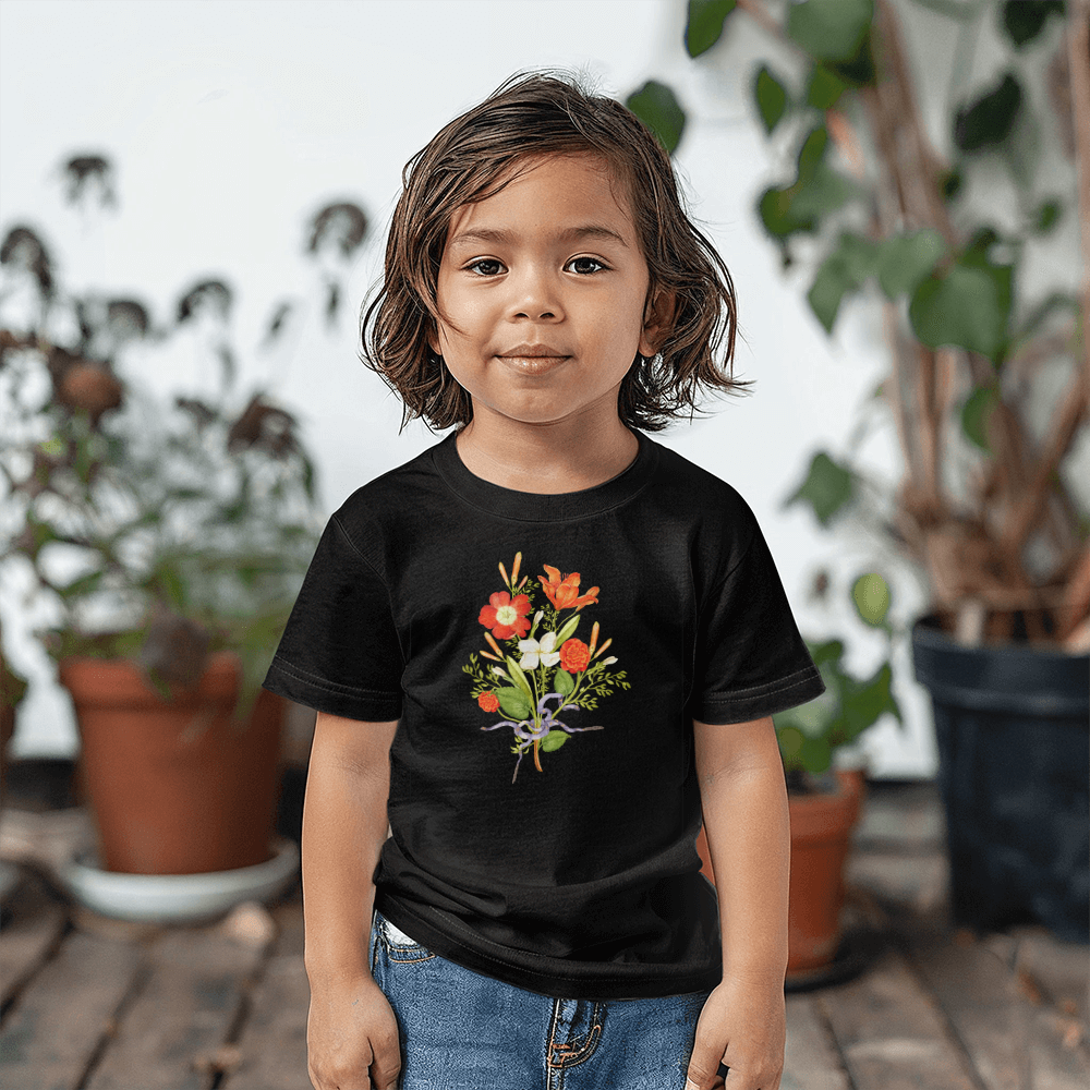 Bella + Canvas 3001T Toddler Jersey Tee Front Print