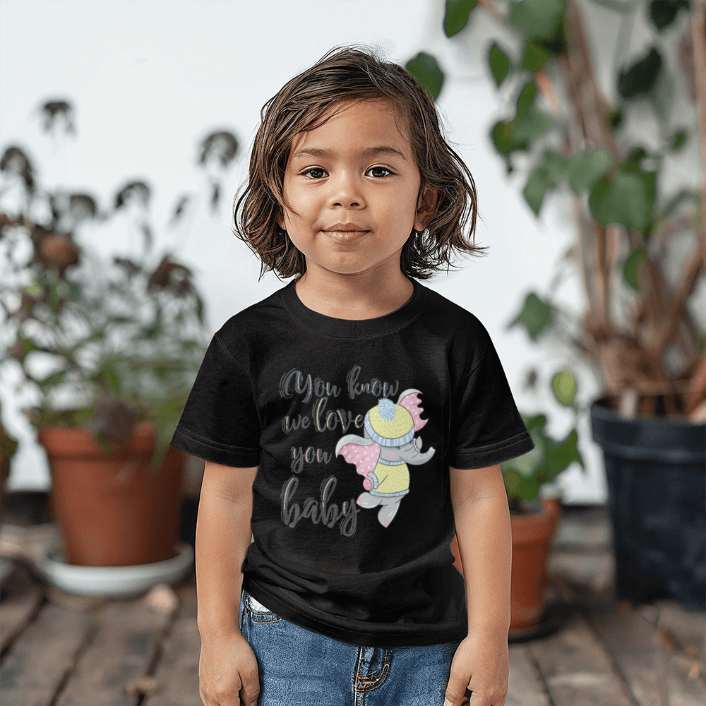 Bella + Canvas 3001T Toddler Jersey Tee Front Print