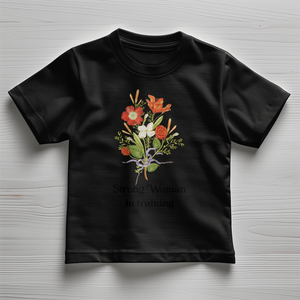 Bella + Canvas 3001T Toddler Jersey Tee Front Print