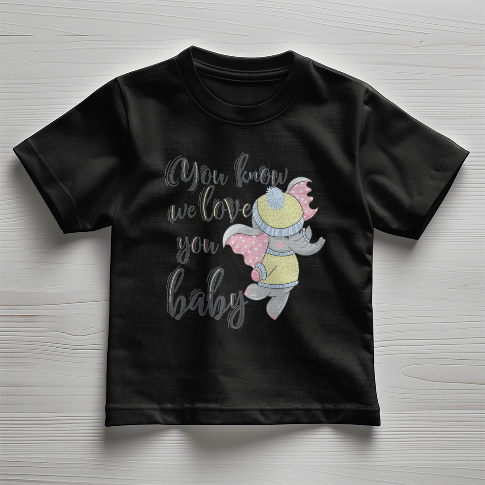 Bella + Canvas 3001T Toddler Jersey Tee Front Print