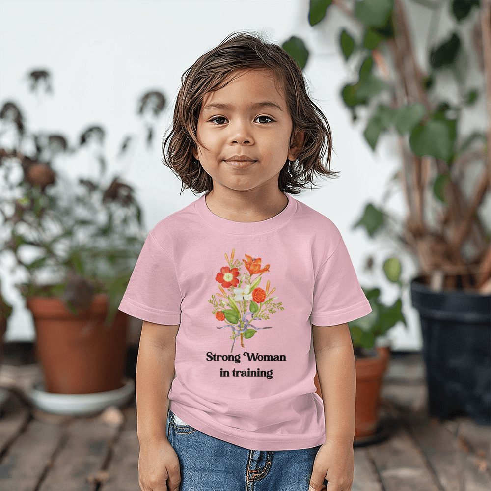 Bella + Canvas 3001T Toddler Jersey Tee Front Print
