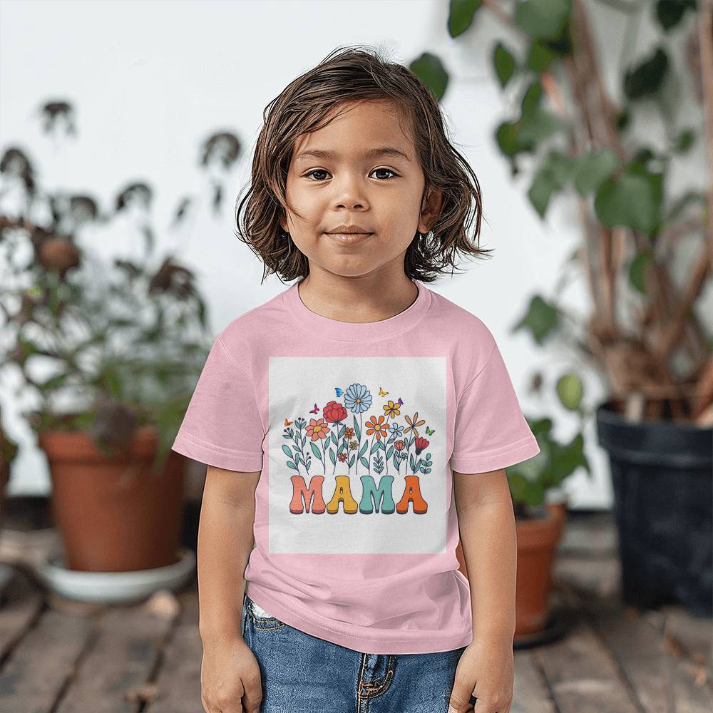 Bella + Canvas 3001T Toddler Jersey Tee Front Print