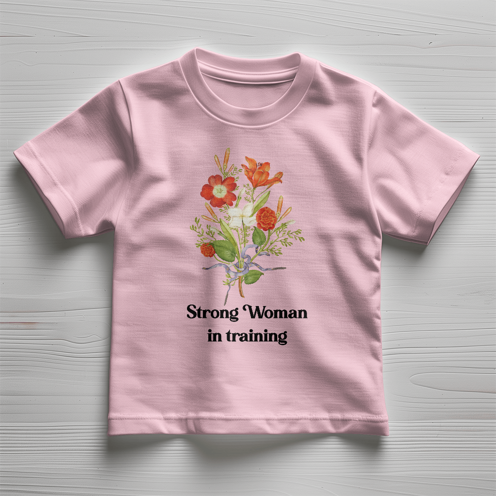 Bella + Canvas 3001T Toddler Jersey Tee Front Print